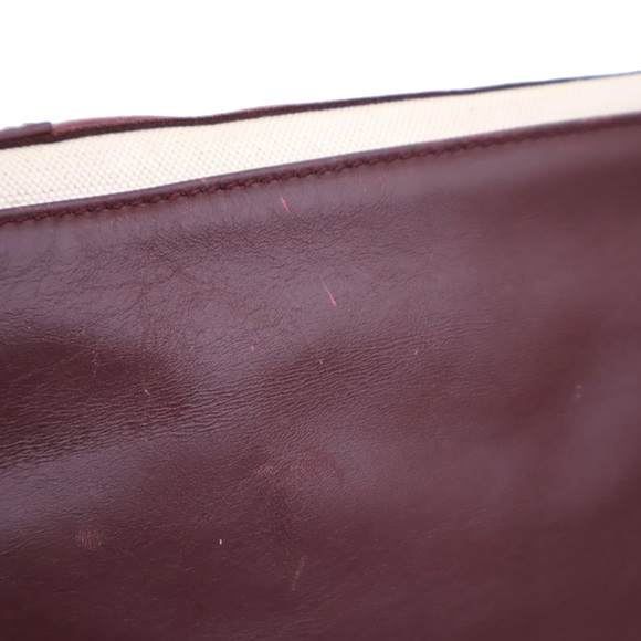 Pre-Loved Balenciaga Canvas Navy Cabas Tote M - Picture 3 of 9